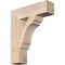 Ekena Millwork Olympic Block Smooth Bracket, Douglas Fir, 5 1/2"W x 22"D x 26"H BKT06X22X26OLY05SDF - alternate 1